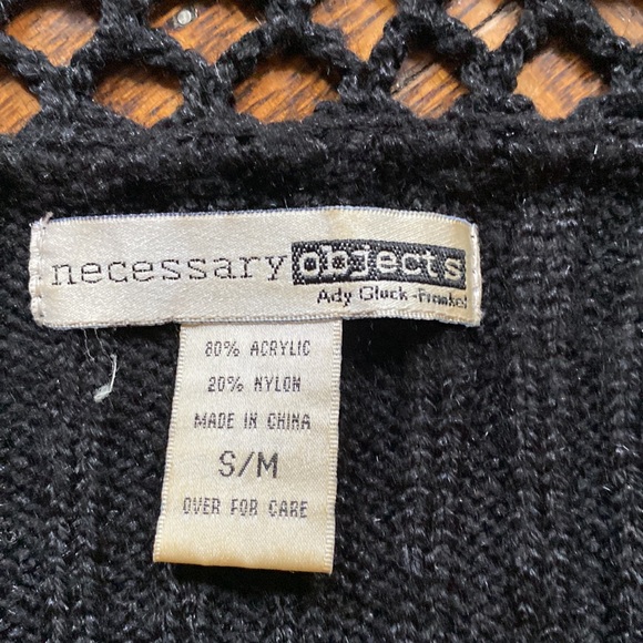 Necessary Objects Black Shrug - Picture 5 of 10